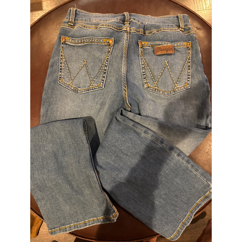 Wrangler Blue Denim Jeans - Picture 4 of 4